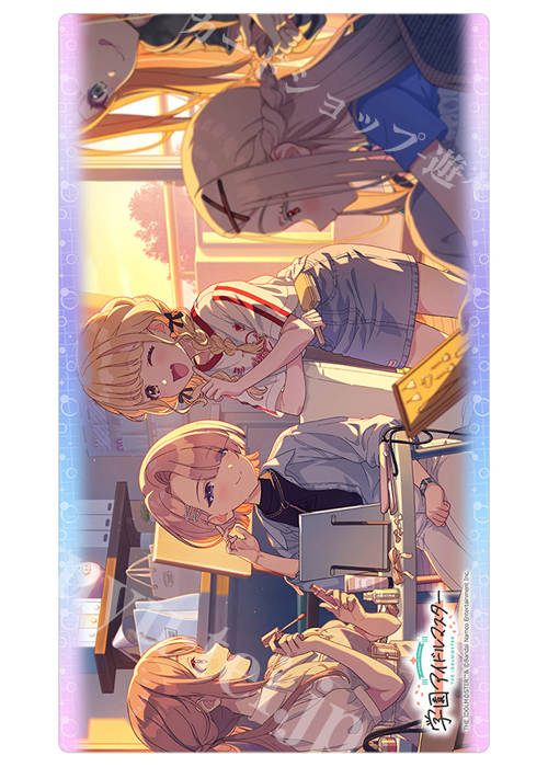 カーテン魂 学園アイドルマスター ラバーマット 『オシャレもメイクも♪』  (10月上旬 発売) | 販売 | サプライ