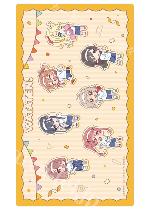 カーテン魂 私に天使が舞い降りた！プレシャス・フレンズ ラバーマット 『ミニキャラ／運動会』  (11月上旬 発売)