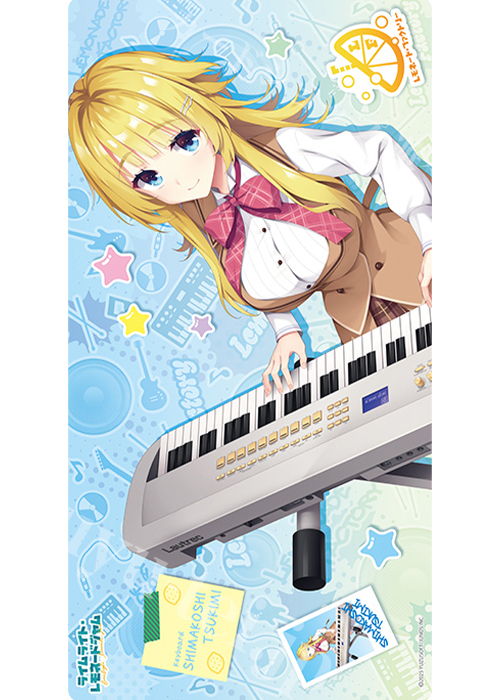 キャラクター万能ラバーマットスリム ライムライト・レモネードジャム「嶌越 月望」(2月13日 発売)