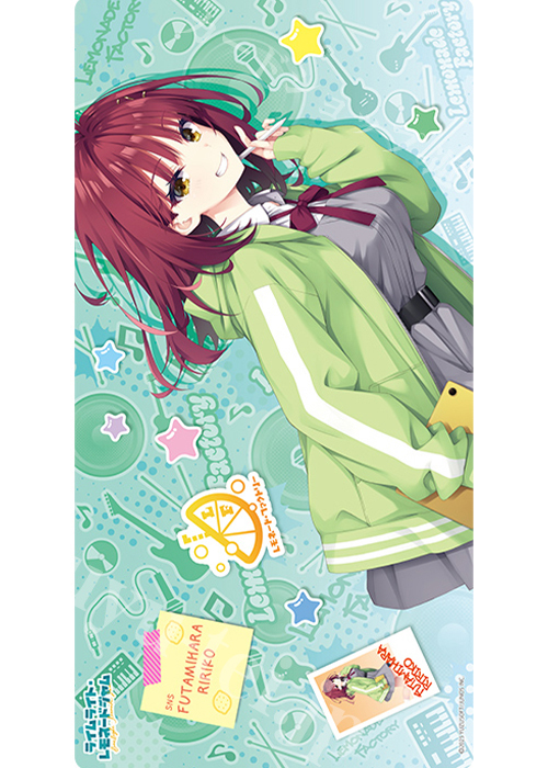 キャラクター万能ラバーマットスリム ライムライト・レモネードジャム「二見原 莉々子」(2月13日 発売)