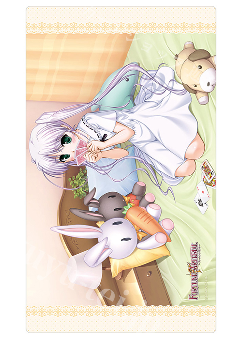 カーテン魂 FORTUNE ARTERIAL ラバーマット （東儀白/トランプ）(1月下旬 発売)