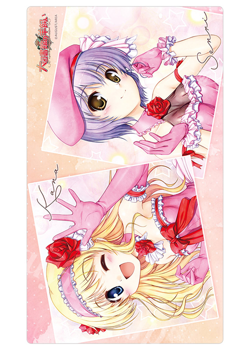 カーテン魂 大図書館の羊飼い ラバーマット （御園千莉&鈴木佳奈/ドレス）(1月下旬 発売)