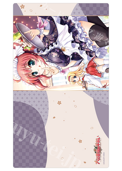 カーテン魂 大図書館の羊飼い ラバーマット （鈴木佳奈&小太刀凪/ウェイトレス）(1月下旬 発売)