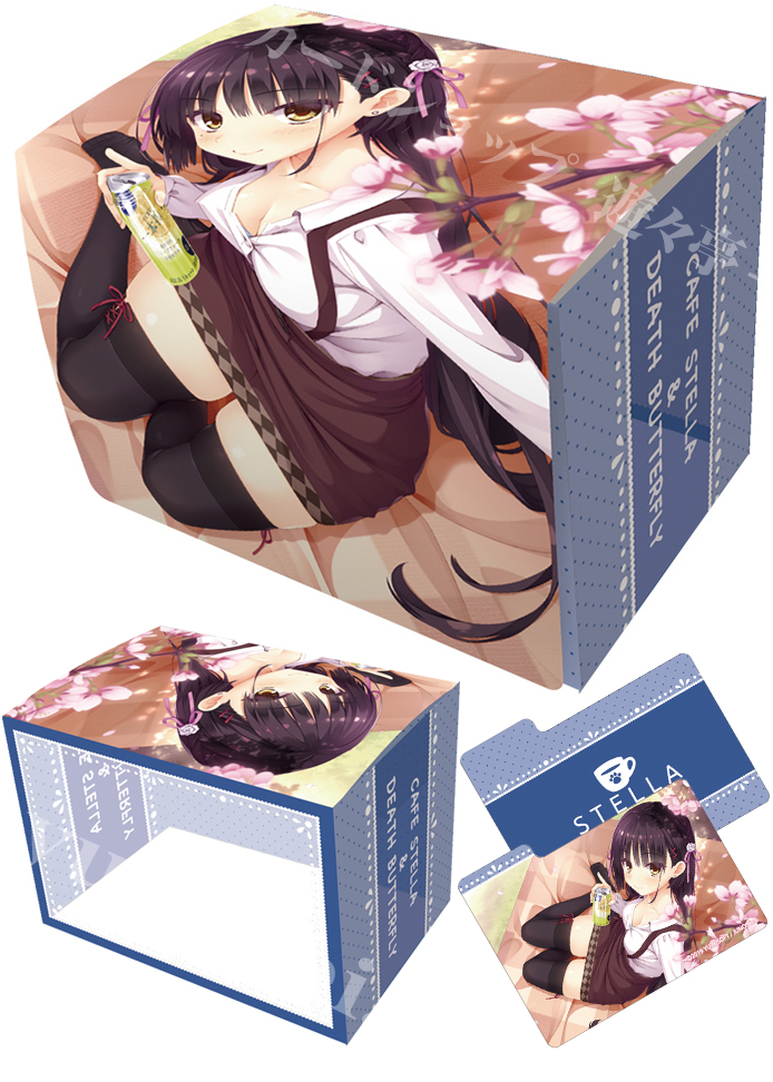 キャラクターデッキケースMAX NEO 喫茶ステラと死神の蝶 「四季 ナツメ」Spring Ver. | 販売 | サプライ