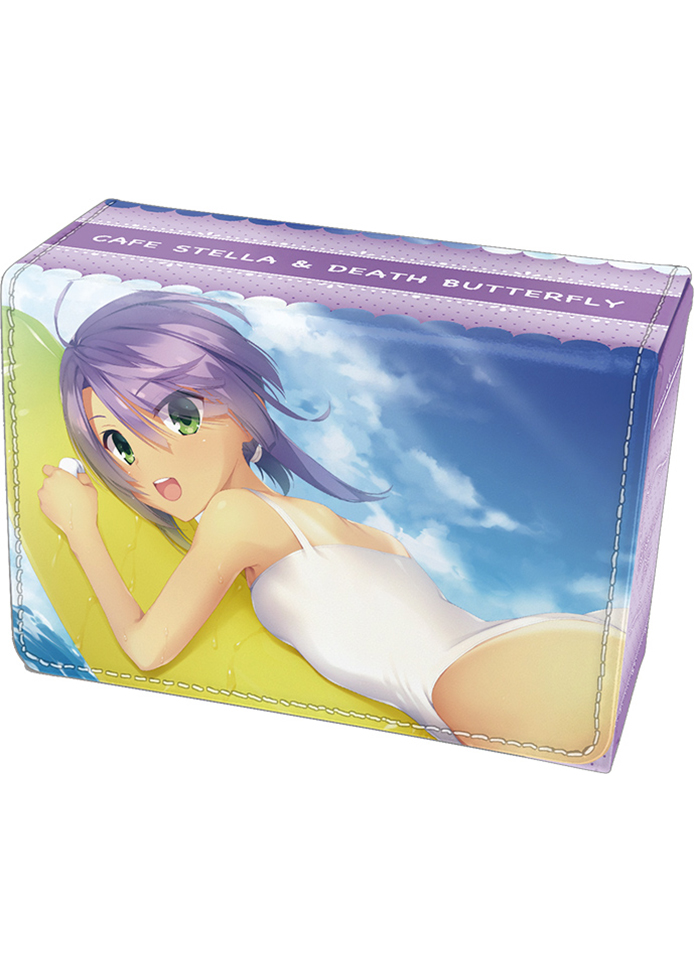 合皮製デッキケースW 喫茶ステラと死神の蝶 「火打谷 愛衣」Summer Ver. | 販売 | サプライ