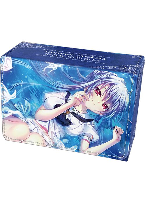 合皮製デッキケースW Summer Pockets REFLECTION BLUE「空門 蒼」Ver.3