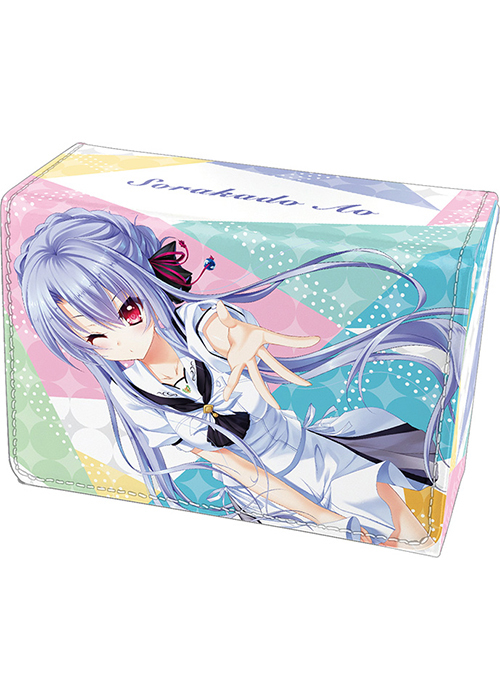 合皮製デッキケース W Summer Pockets 空門蒼 リバイバル 合皮製デッキケースW Summer Pockets REFLECTION BLUE「空門 蒼」Ver.2