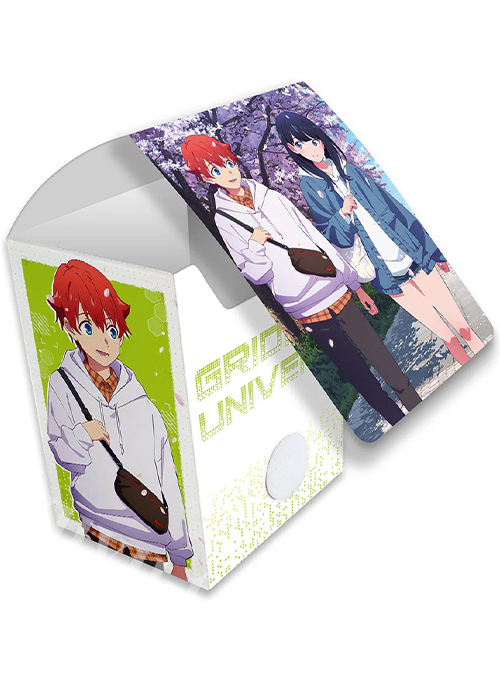 グリッドマン ユニバース 描き下ろしデッキケース 『裕太＆六花／桜デート』 | 販売 | サプライ