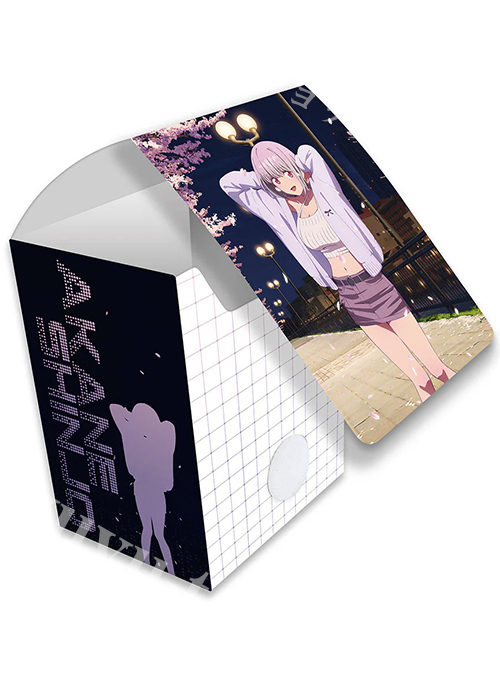 グリッドマン ユニバース 描き下ろしデッキケース 『アカネ／夜桜デート』 | 販売 | サプライ