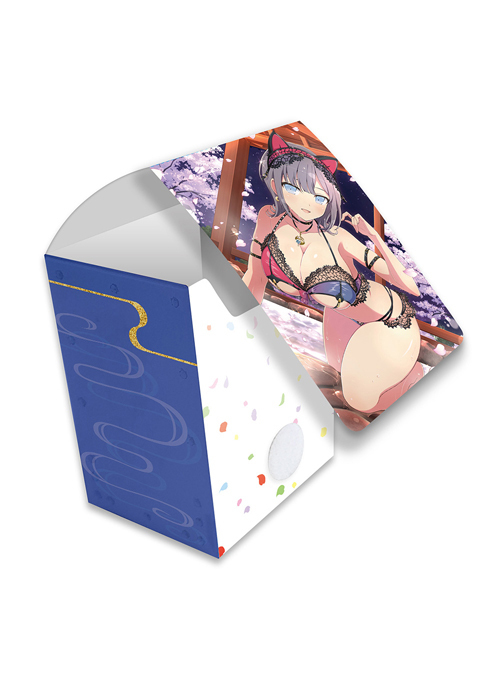 カーテン魂 シノビマスター 閃乱カグラ NEW LINK デッキケース 『雪泉/81の日盛・伝説双乳祭』(2月上旬 発売)