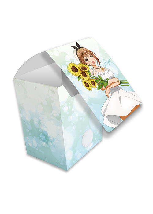 カーテン魂 ライザのアトリエ デッキケース 『ライザ/白ワンピース』(2月上旬 発売)