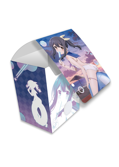 カーテン魂 劇場版「Fate/kaleid liner プリズマ☆イリヤ Licht 名前の無い少女」 描き下ろしデッキケース 『美遊/セーラー水着』(2月上旬 発売)