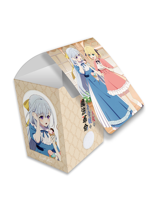 カーテン魂 転生王女と天才令嬢の魔法革命 デッキケース 『アニスフィア&ユフィリア/街歩き』(2月上旬 発売)