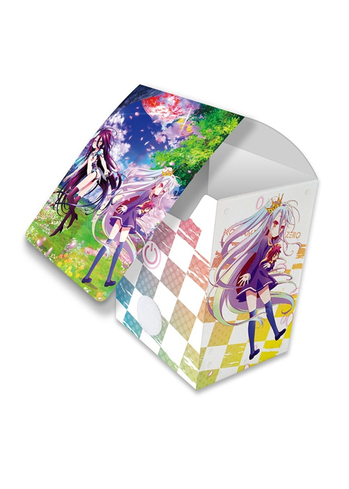 カーテン魂 ノーゲーム・ノーライフ ゼロ デッキケース 『白＆シュヴィ』(4月下旬 発売)