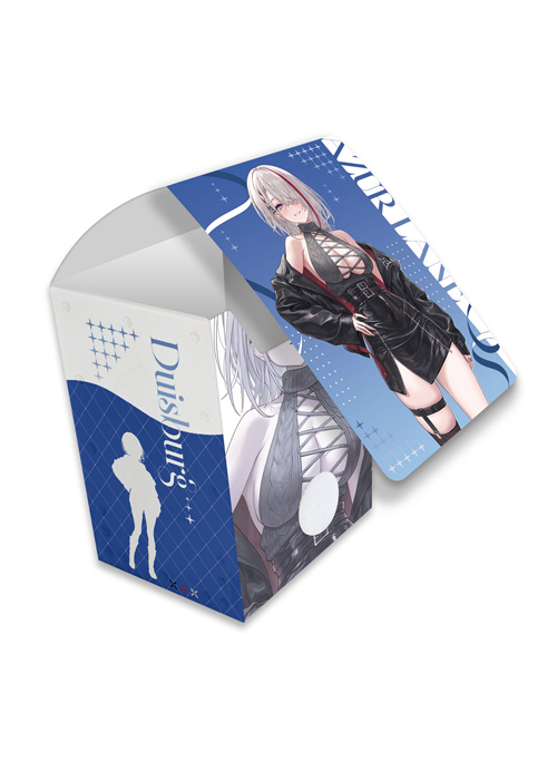 カーテン魂 アズールレーン 描き下ろしデッキケース 『デュイスブルク／冬デート』(5月下旬 発売)