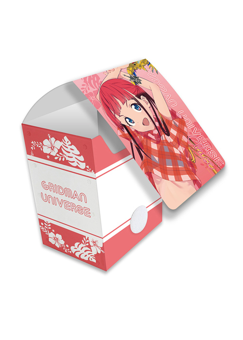 カーテン魂 グリッドマン ユニバース 描き下ろしデッキケース 『飛鳥川ちせ／水着』(5月下旬 発売)