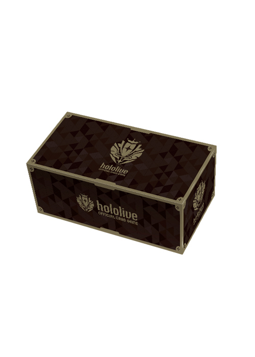 hololive OFFICIAL CARD GAME オフィシャルホロカストレージボックス ブランドロゴ（Black）(5月29日 発売)