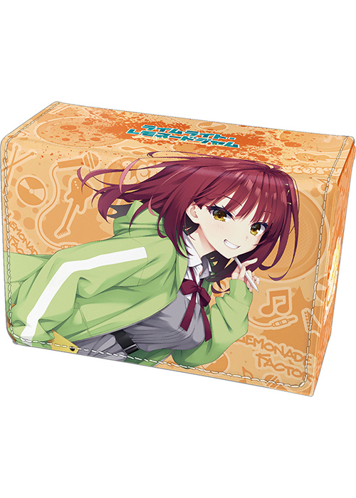 合皮製デッキケースW ライムライト・レモネードジャム「二見原 莉々子」(2月13日 発売)