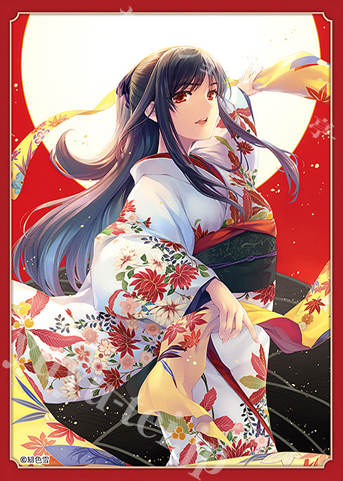 ブロッコリー トレカアイテムくじEX 「神絵祭」 E-1 キャラクタースリーブEX（60枚入り） 『緋色雪「芒に月」』 | 販売 | サプライ