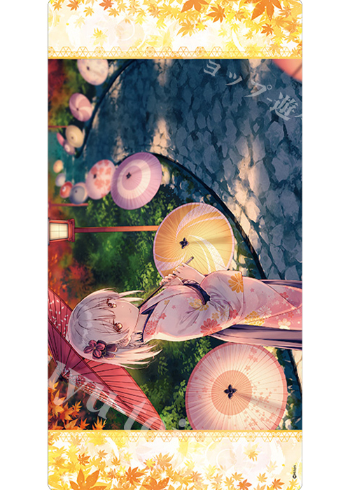 ブロッコリートレカアイテムくじEX 「神絵祭」第2弾 B-2 ラバープレイマットスリム Hiten「和傘灯り」 | 販売 | サプライ
