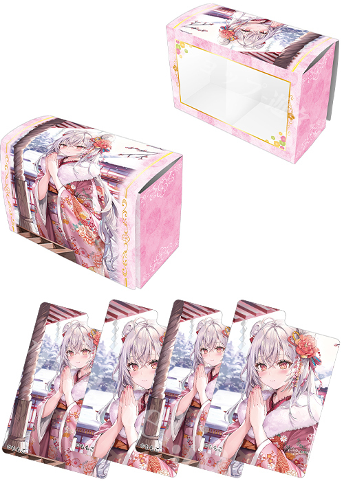 ブロッコリートレカアイテムくじEX 「神絵祭」第2弾 C-1 デッキケースＷ ももこ「新年の願いごと」 | 販売 | サプライ