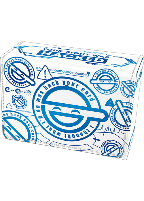 ブロッコリートレカアイテムくじEX「攻殻機動隊」 A 合皮製デッキケースＷ「笑い男」 | 販売 | サプライ