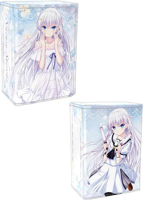 ブロッコリートレカアイテムくじEX「Key」第2弾 A 合皮製デッキケースＷ Summer Pockets REFLECTION BLUE「鳴瀬 しろは」 | 販売 | サプライ