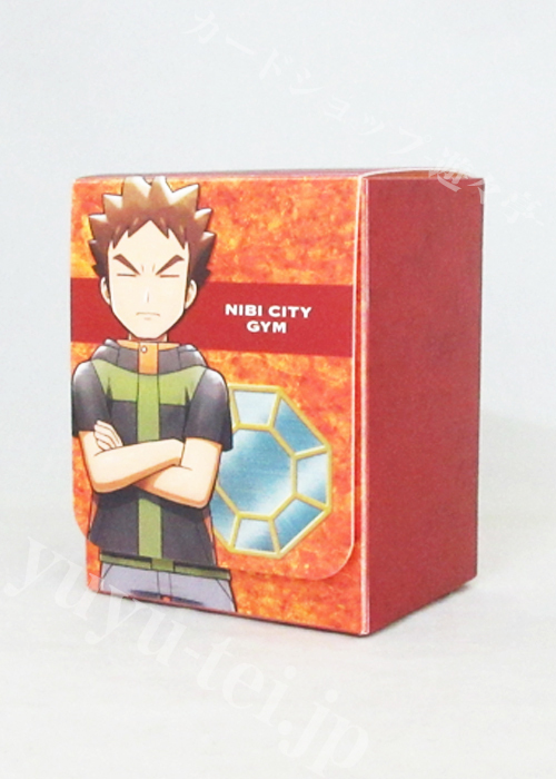 中古_開封済み】ポケモンカードゲーム デッキケース『タケシ』 | 販売