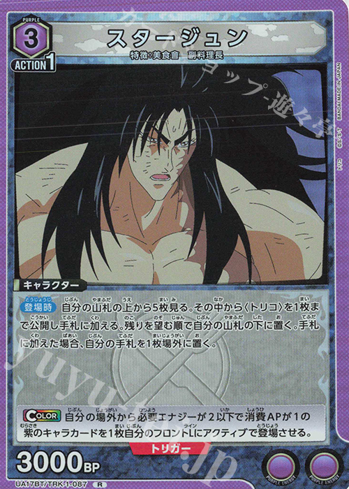 【傷】 R スタージュン | 販売 | トリコ | ユニオンアリーナ