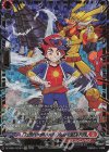 DZ-SS04/GCR01 GCR 「フューチャーカード バディファイト」牙王＆ドラム(箔押し)