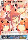 5HY/W83-P09S PR 重なる想い 一花&二乃&三玖&四葉&五月(箔押し入り)