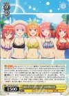  5HY/W101-017 C 水着の五つ子 一花＆二乃＆三玖＆四葉＆五月 