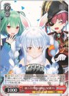  HOL/W91-P07 PR 一緒にファイト♪ 潤羽るしあ&兎田ぺこら&宝鐘マリン 