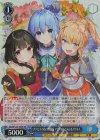  Sks/W123-105S SR アクセルの街の問題児 アクア＆めぐみん＆ダクネス 