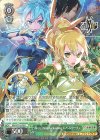  SAO/S71-033 R Alicization Awakening シノン&リーファ 