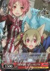 SAO/S71-057SP SP 目指せ聖剣 リズベット&シリカ(サイン入り)