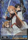 SAO/S100-090S SR 《オーディナル・スケール》シリカ&アスナ&キリト