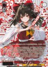 THP/S130-135S PR 快晴の巫女 霊夢(箔押し入り)