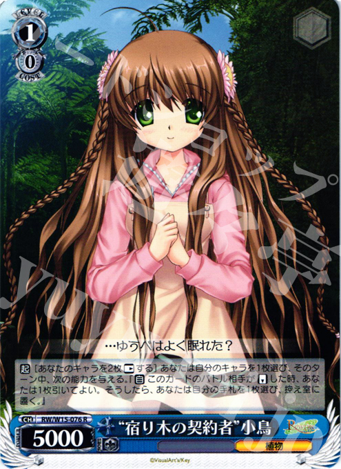 R “宿り木の契約者”小鳥 | 買取 | Rewrite | ヴァイスシュヴァルツ