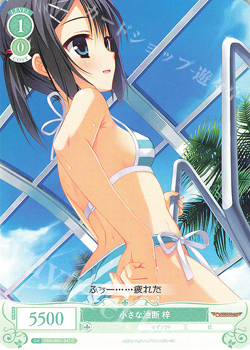 C 小さな油断 梓 | 販売 | ゆずソフト | ヴァイスシュヴァルツロゼ