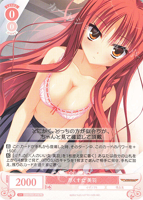 PR 尽くす女 美羽 | 販売 | ゆずソフト | ヴァイスシュヴァルツロゼ