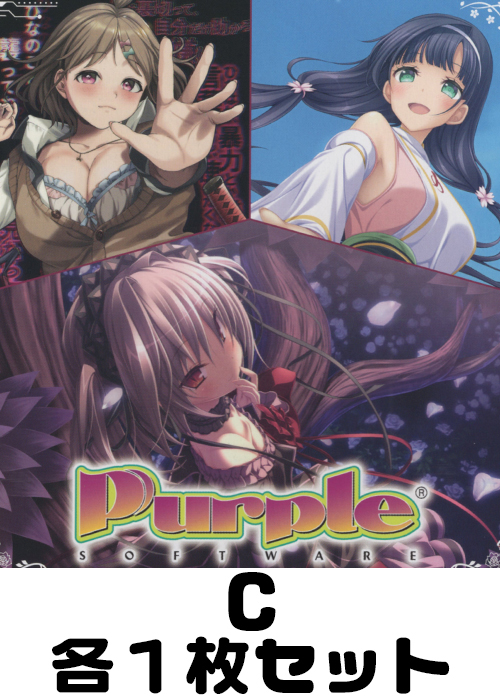 Purple software C各1枚セット