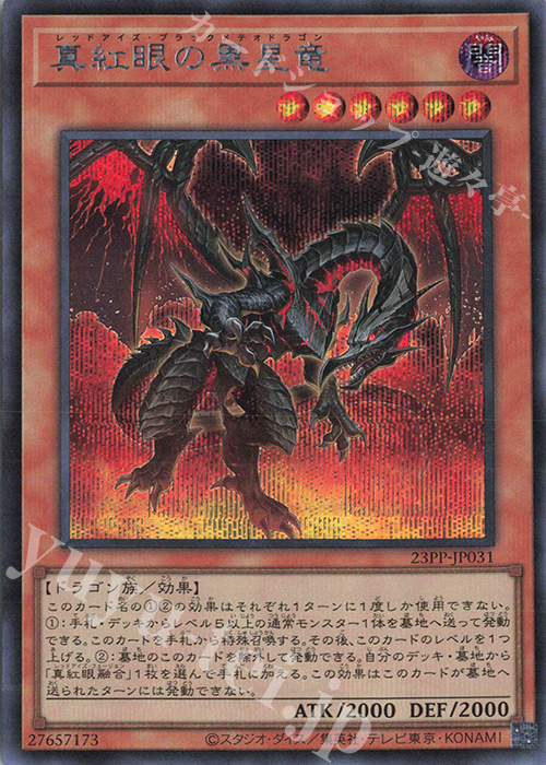 【傷】 SE 真紅眼の黒星竜 | 販売 | [23PP] PREMIUM PACK 2023 | 遊戯王 OCG