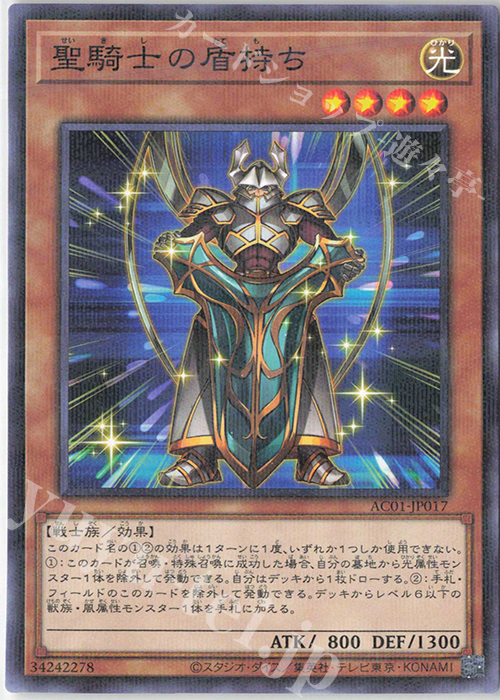 P-N 聖騎士の盾持ち | 販売 | [AC01] ANIMATION CHRONICLE 2021 | 遊戯王 OCG