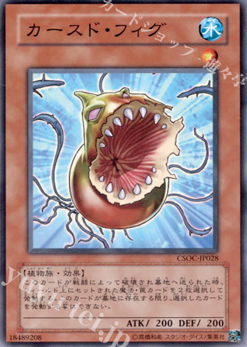 【傷】 NR カースド・フィグ | 販売 | [CSOC] CROSSROADS OF CHAOS | 遊戯王 OCG