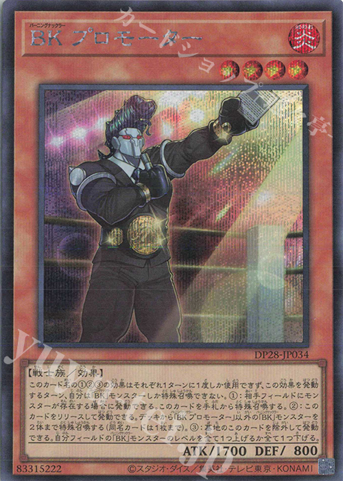 SE BK プロモーター | 販売 | [DP28] デュエリストパック -爆炎のデュエリスト編- | 遊戯王 OCG