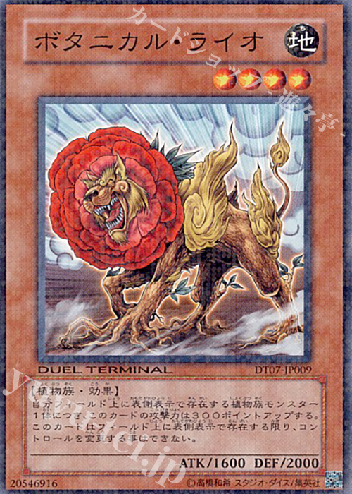 NR ボタニカル・ライオ | 買取 | [DT07] ジェネクスの進撃！！ | 遊戯王 OCG