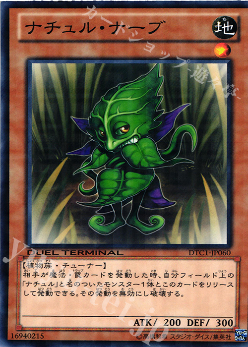 N ナチュル・ナーブ | 販売 | [DTC1] クロニクルI 覚醒の章 | 遊戯王 OCG