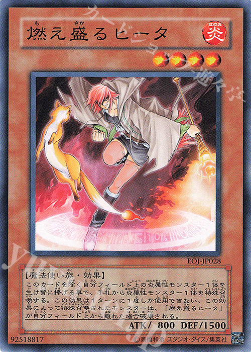 N 燃え盛るヒータ | 買取 | [EOJ] ENEMY OF JUSTICE | 遊戯王 OCG