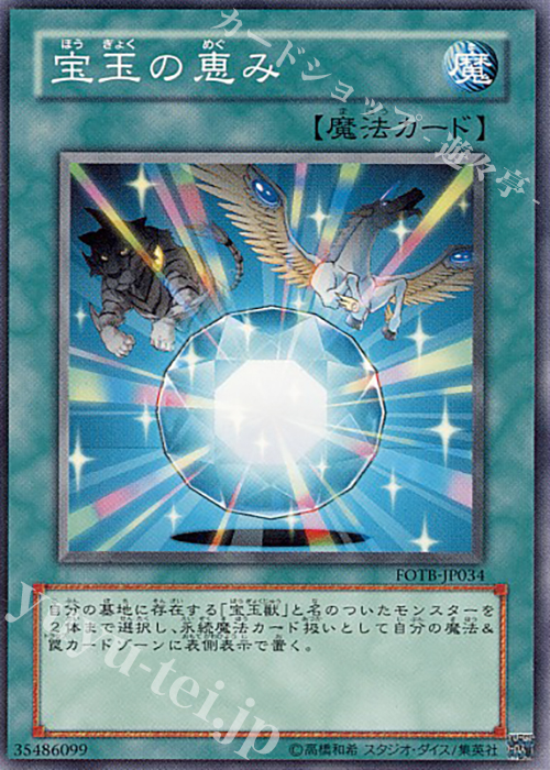 N 宝玉の恵み | 販売 | [FOTB] FORCE OF THE BREAKER | 遊戯王 OCG
